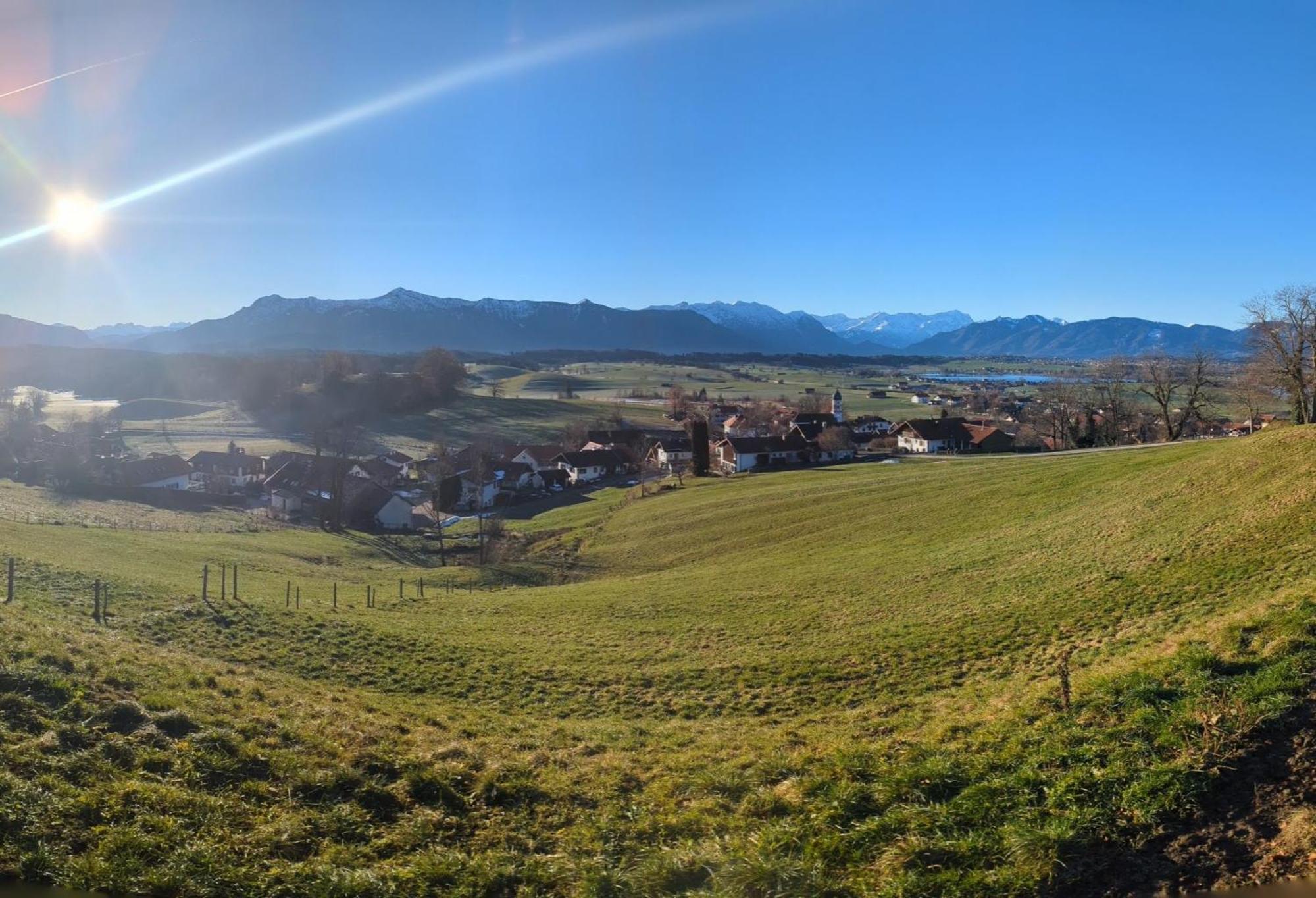 Liboria I Traumhafte Ferienwohnung In Aidling Am Riegsee Mit Atemberaubendem Panoramablick! المظهر الخارجي الصورة