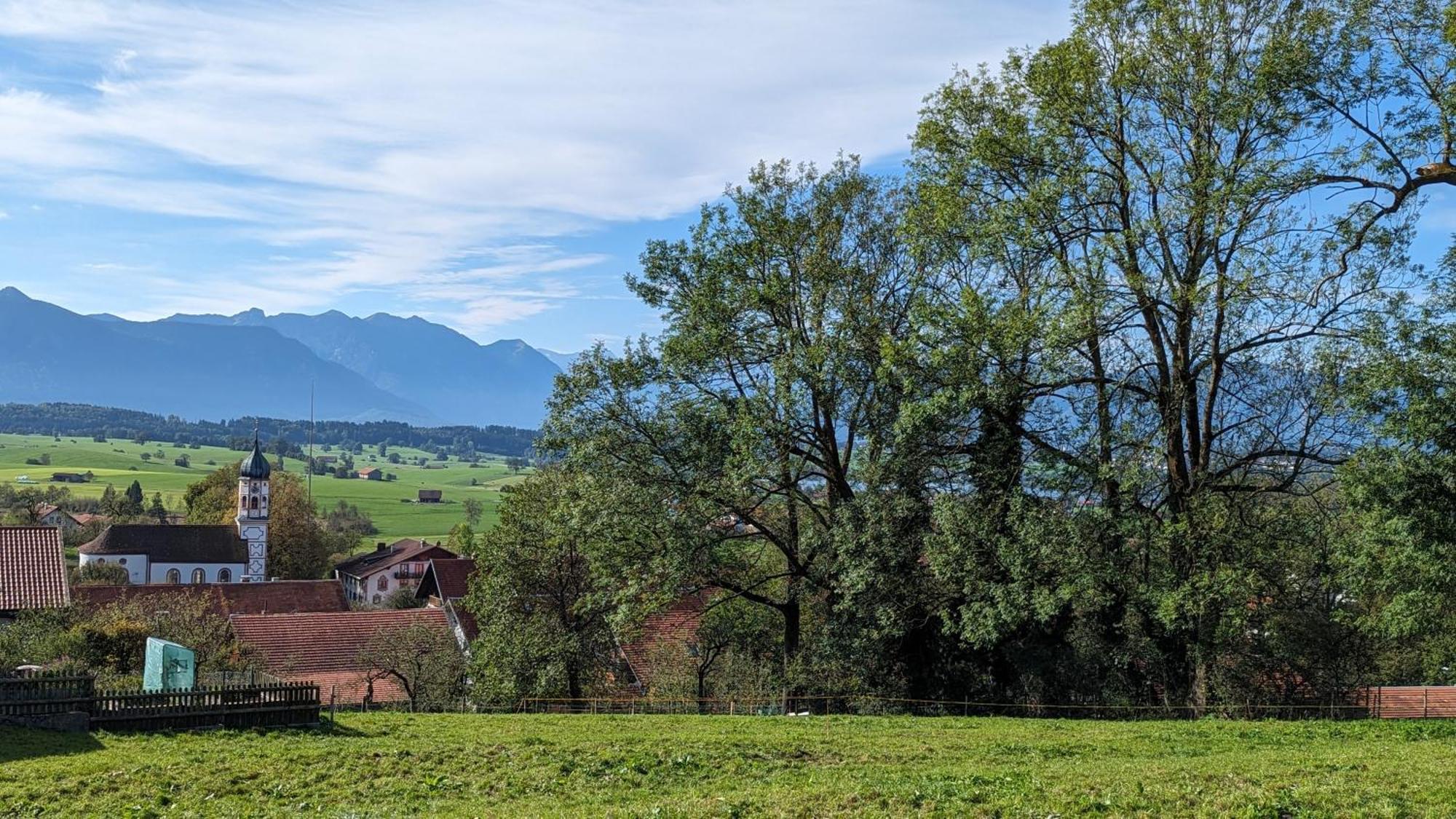 Liboria I Traumhafte Ferienwohnung In Aidling Am Riegsee Mit Atemberaubendem Panoramablick! المظهر الخارجي الصورة